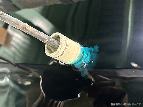 金型製作工程3-4：電鋳槽入槽